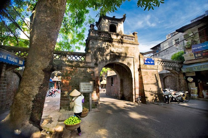 Di tích Ô Quan Chưởng ngày nay. Ảnh báo Hà Nội mới.