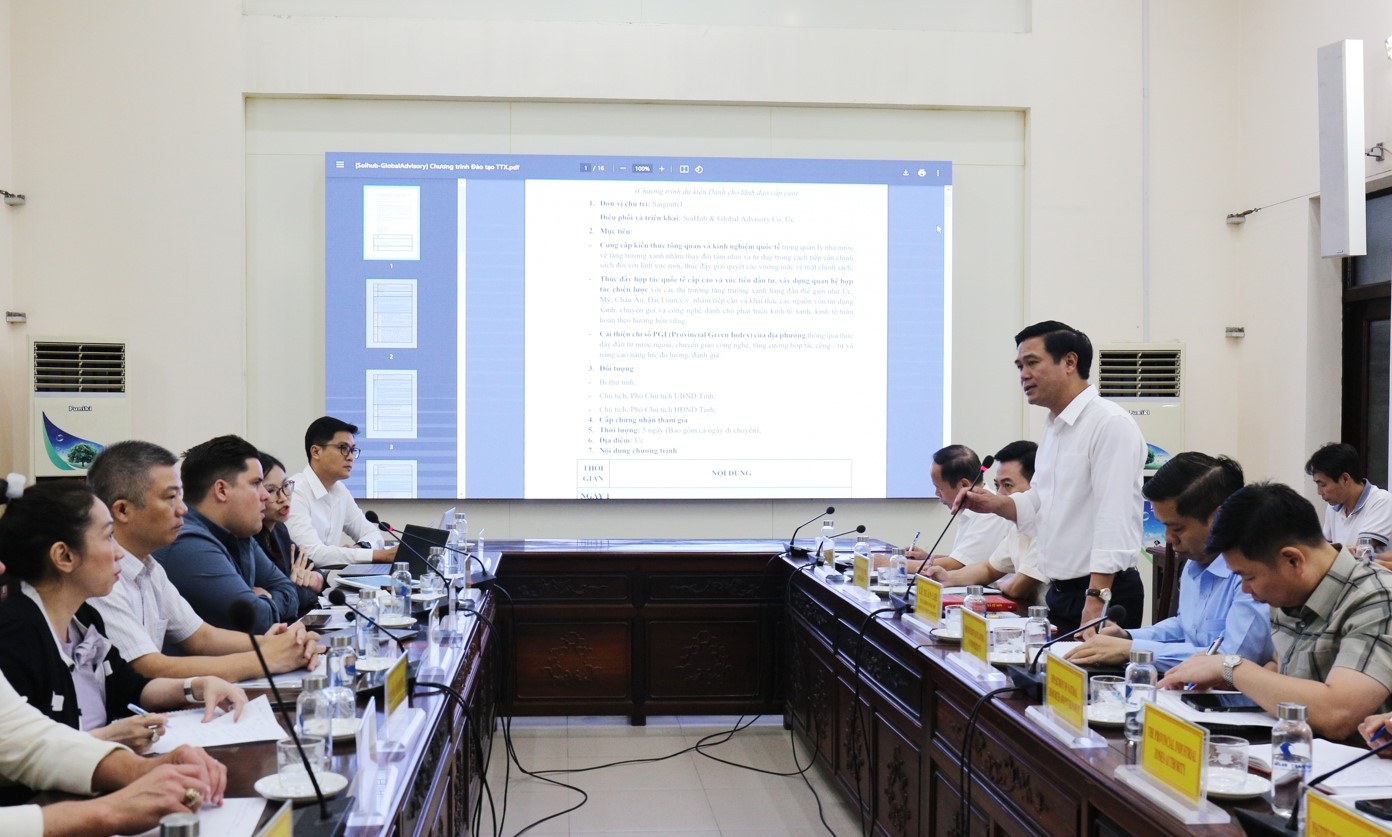 Xây dựng Bắc Ninh trở thành địa phương tăng trưởng xanh và phát triển bền vững