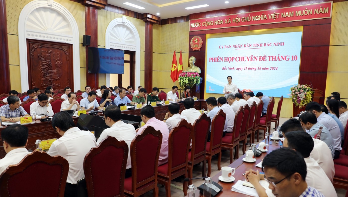 Bắc Ninh: Họp bàn giải quyết hiệu quả kịp thời các nội dung công việc