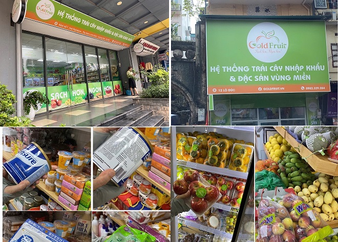 Tiếp tục ghi nhận dấu hiệu vi phạm về hàng hóa tại hệ thống Gold Fruit