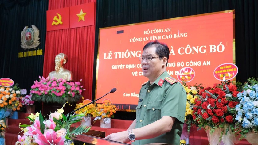 Đại tá Vũ Hồng Quang, Giám đốc Công an tỉnh Cao Bằng