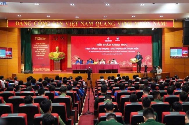 Hội thảo khoa học “Tinh thần Lý Tự Trọng - Khát vọng của thanh niên”.