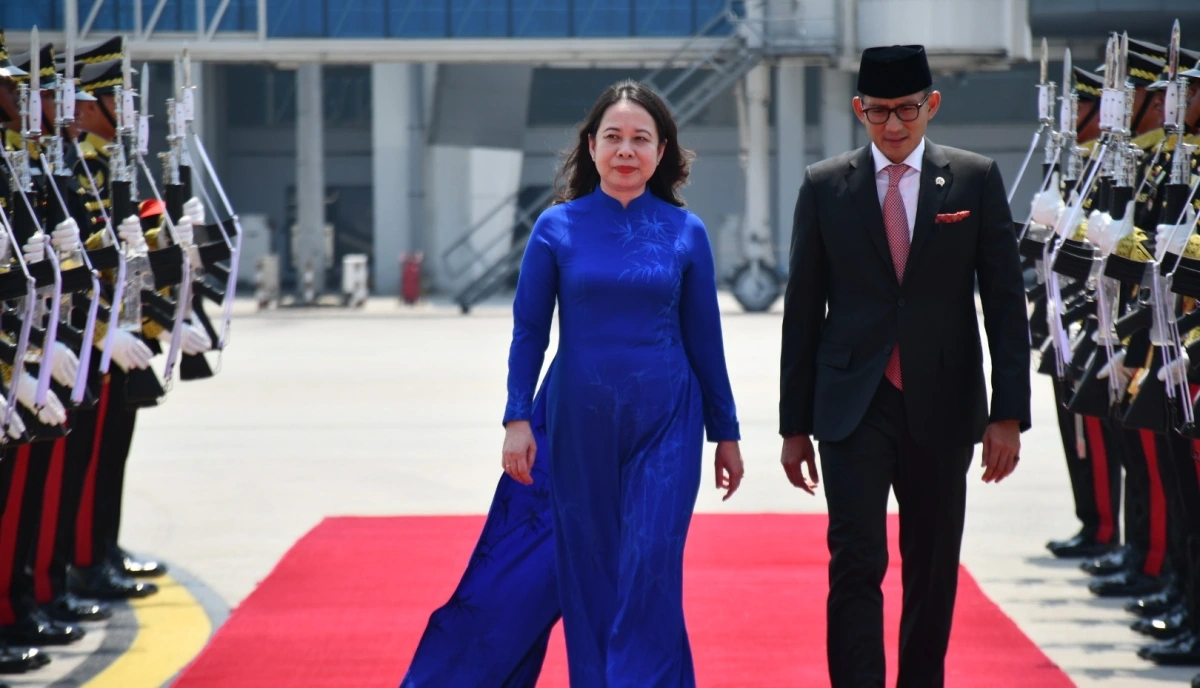 Phó Chủ tịch nước Võ Thị Ánh Xuân tham dự Lễ nhậm chức Tổng thống Indonesia