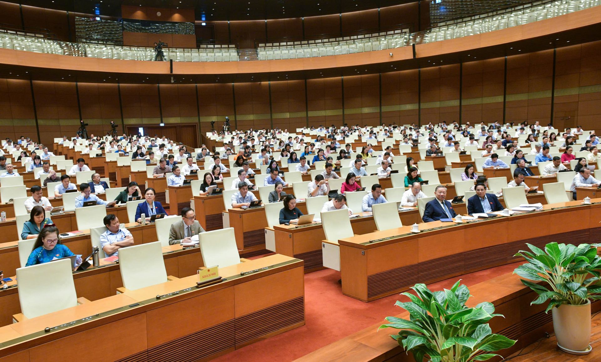 Toàn cảnh Hội trường. Ảnh quochoi.vn