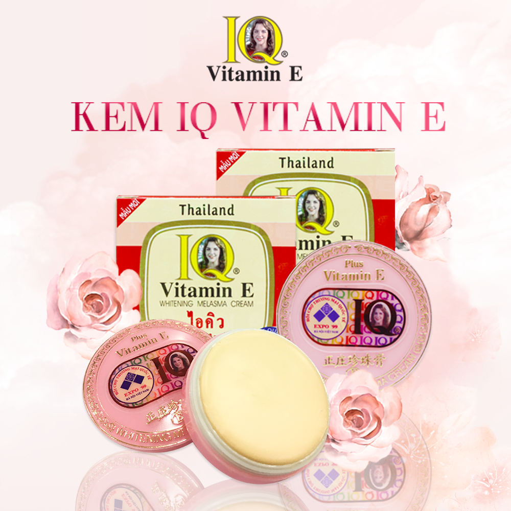 Thu hồi kem thoa mặt IQ Vitamin E Whitening Melasma