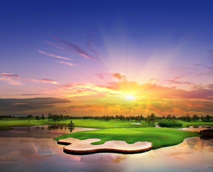 Hố 18, hố Par 5 đẹp nhất Việt Nam, tại sân Ruby Tree Golf Resort