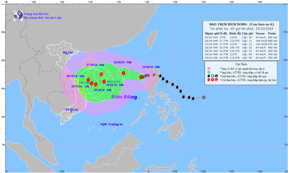 TP. Hồ Chí Minh chủ động ứng phó với bão Trà Mi