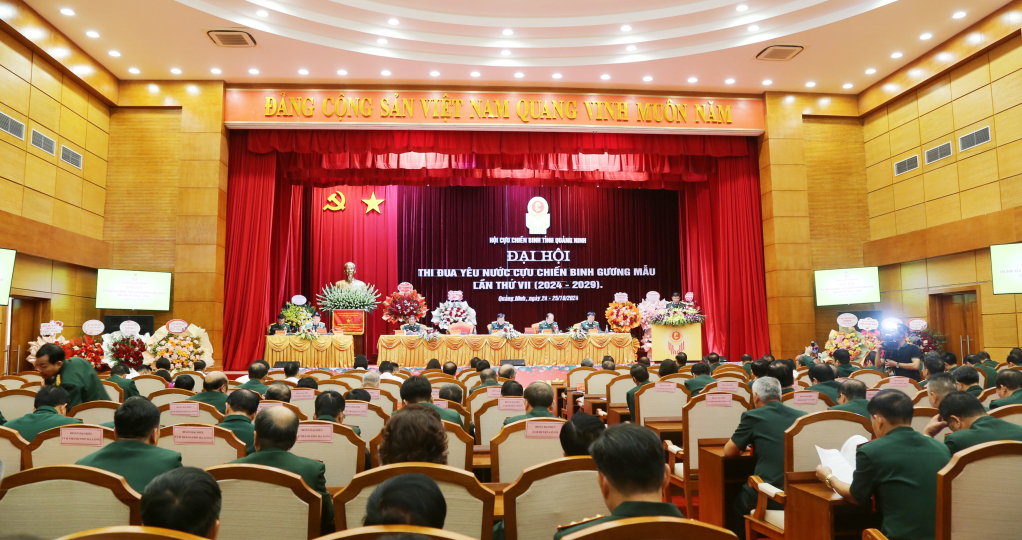 Đại hội thi đua yêu nước “Cựu chiến binh gương mẫu” tỉnh Quảng Ninh lần thứ VII