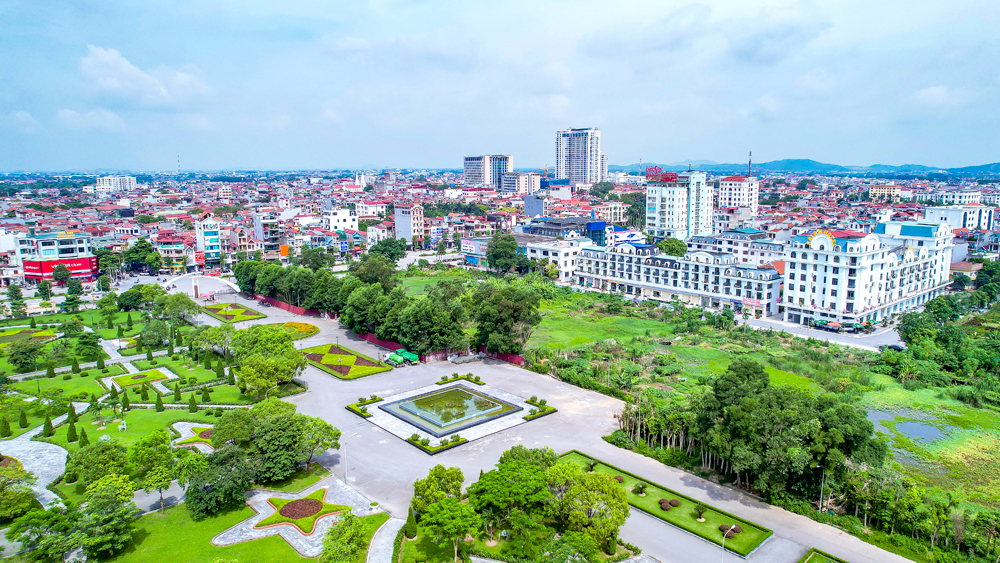 Một góc thành phố Bắc Giang hôm nay.