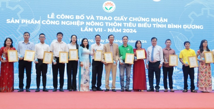 Bình Dương công nhận 41 sản phẩm công nghiệp nông thôn tiêu biểu cấp tỉnh