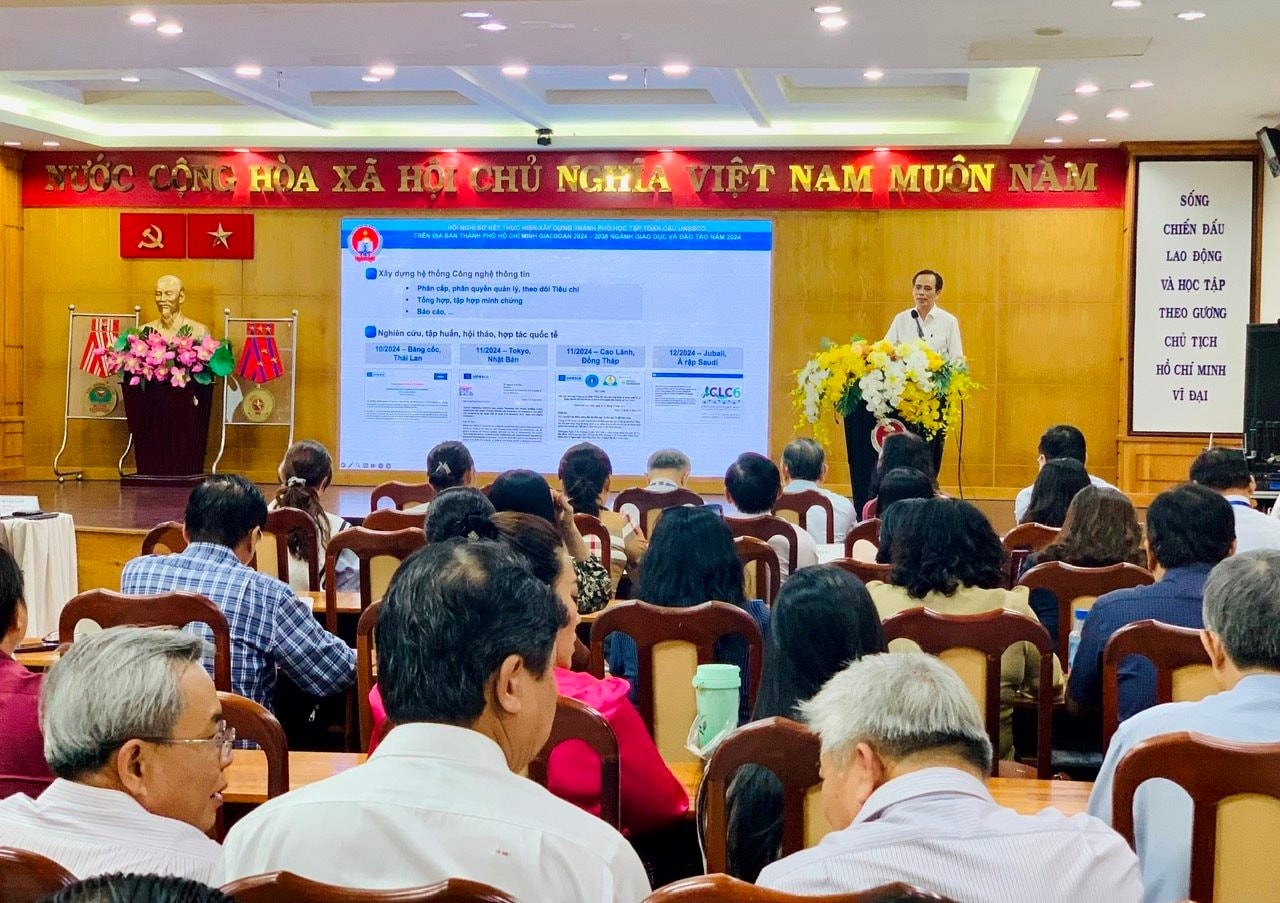 TP. Hồ Chí Minh tăng cường tuyên truyền về xây dựng thành phố học tập