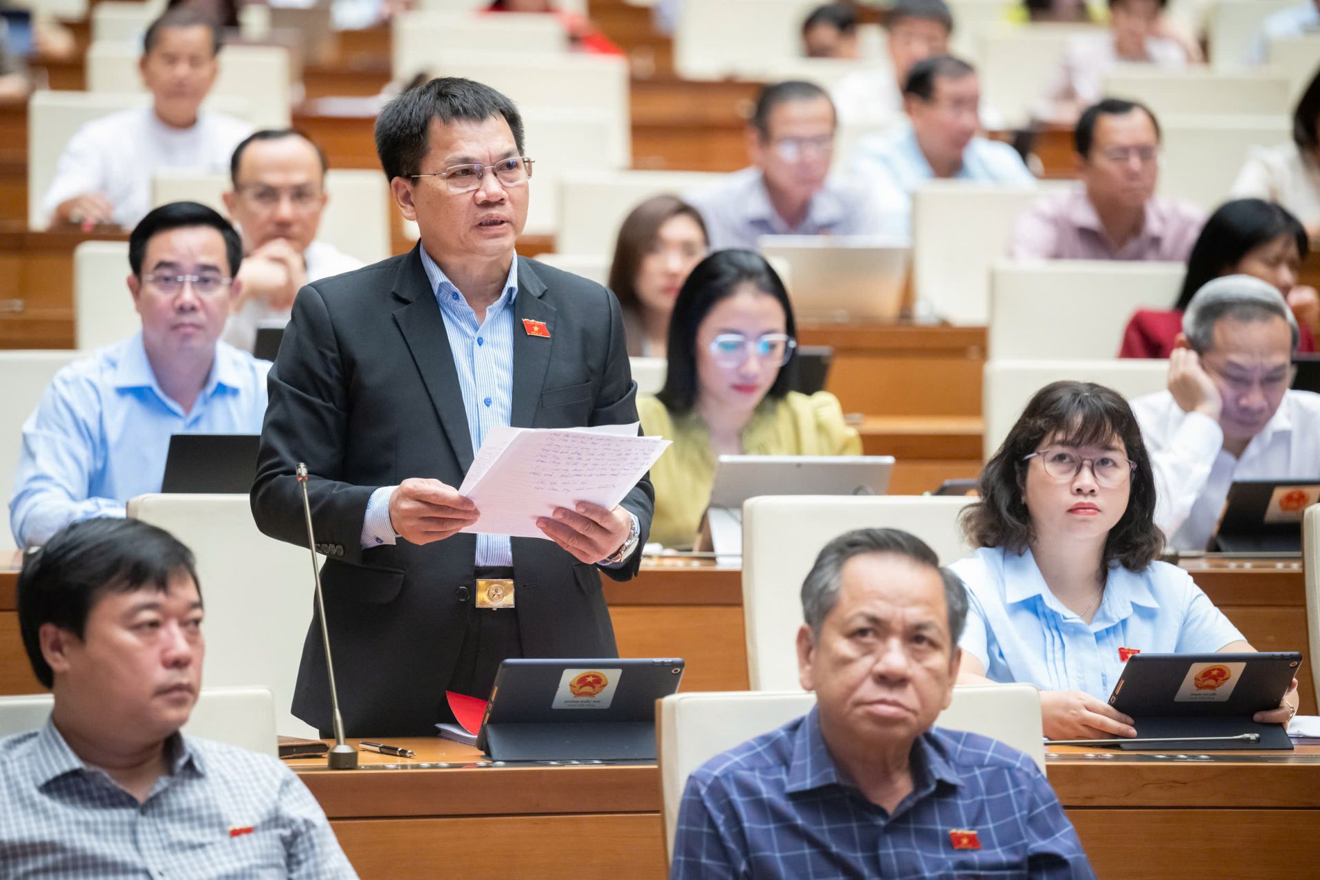 Đại biểu Dương Khắc Mai - Đoàn ĐBQH tỉnh Đắk Nông: Rà soát kỹ lưỡng, bổ sung thành tố kinh tế vào trong dự thảo Luật