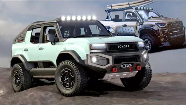 Lộ diện Toyota Land Cruiser kiểu dáng bán tải cho triển lãm SEMA 2024