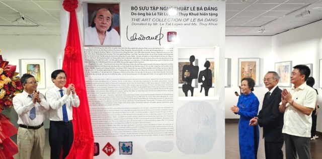 Bộ sưu tập nghệ thuật của danh họa Lê Bá Đảng có gì mới?