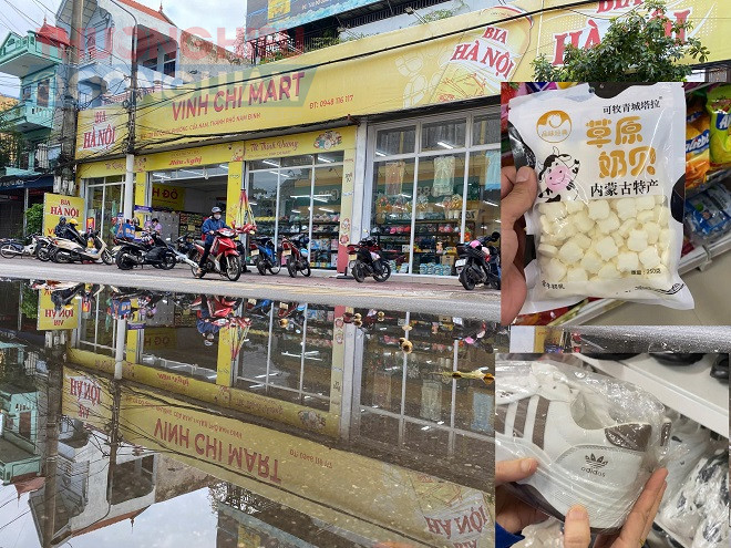 Cần kiểm tra nguồn gốc xuất xứ hàng hóa tại Cơ sở Vinh Chi Mart (Nam Định)