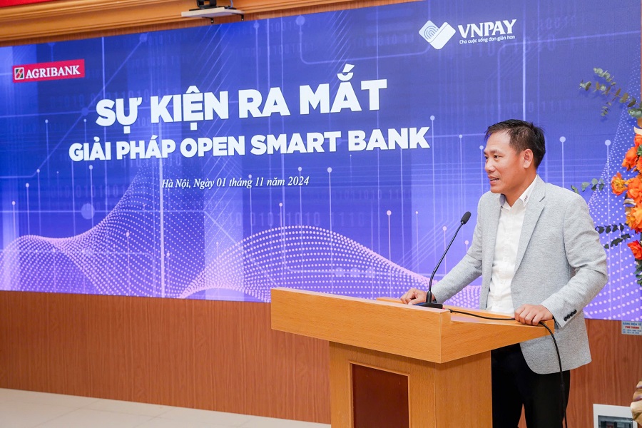 Ảnh 3: Ông Trần Trí Mạnh - Chủ tịch Hội đồng quản trị VNPAY phát biểu