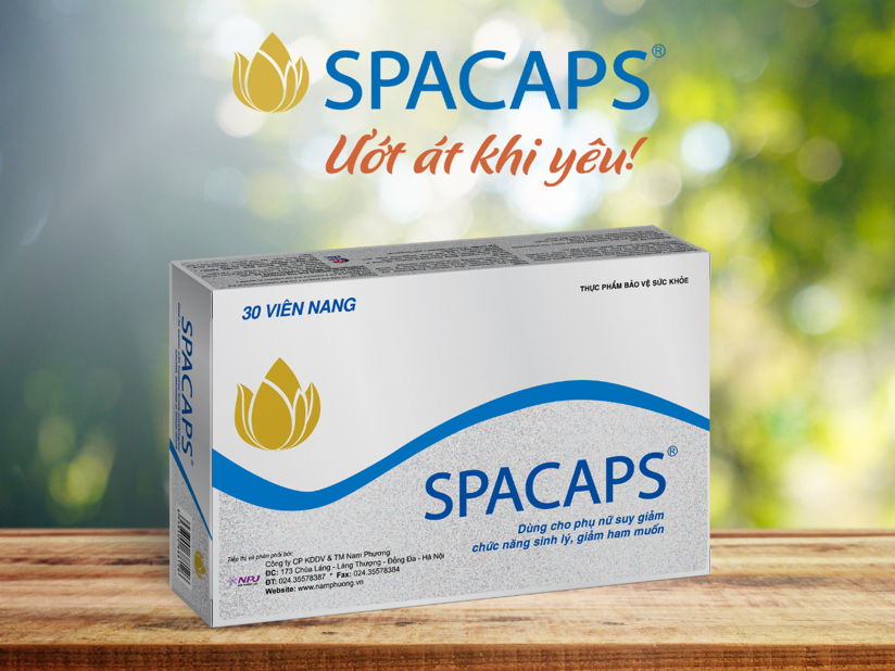 Spacaps được nhiều chị em lựa chọn để vượt qua giai đoạn tiền mãn kinh nhẹ nhàng nhất