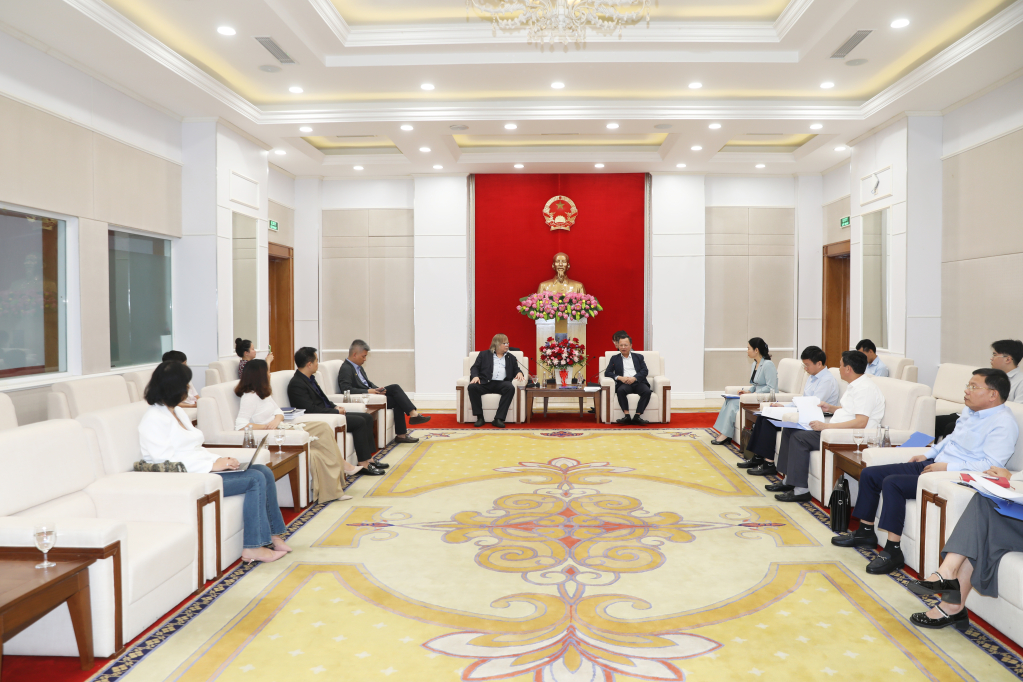 Chủ tịch UBND tỉnh Quảng Ninh tiếp xã giao Tổ chức liên chính phủ UnASDG