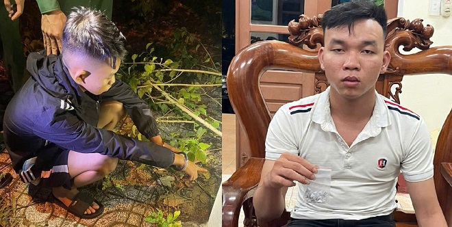 Hai đối tượng mua bán tàng trữ trái phép chất ma túy vừa bị lực lượng Bộ đội Biên phòng Đà Nẵng phát hiện và bắt giữ