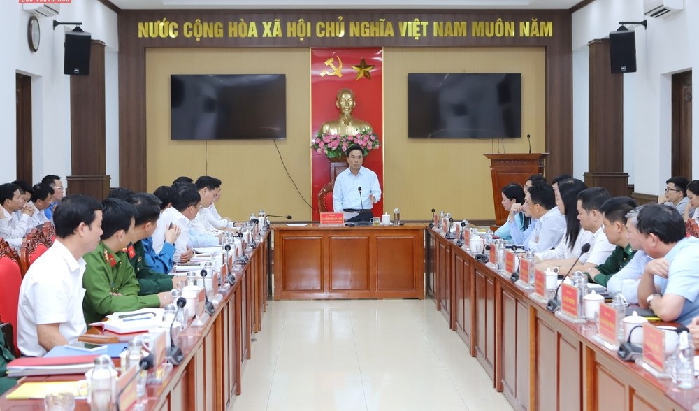 Toàn cảnh buổi làm việc