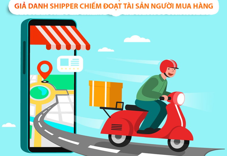 Cảnh báo thủ đoạn lừa đảo khi truy cập đường link do shipper gửi. Ảnh minh họa