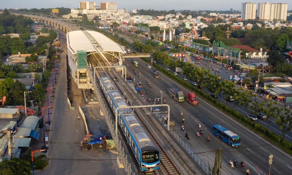 Tuyến Metro số 1 TP. Hồ Chí Minh vận hành thử nghiệm 100% công suất thiết kế