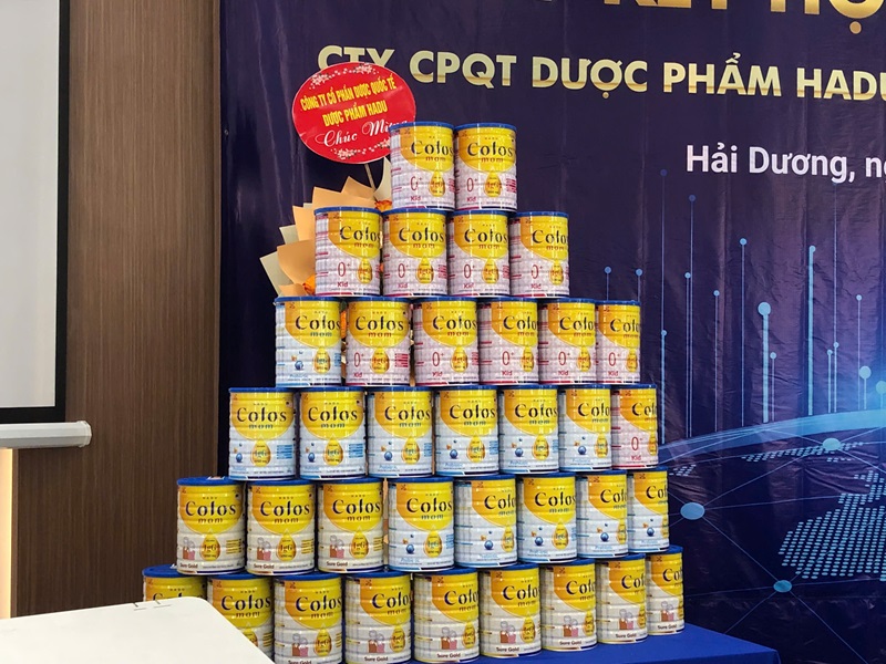 Các sản phẩm dinh dưỡng chất lượng của Hadu Pharma