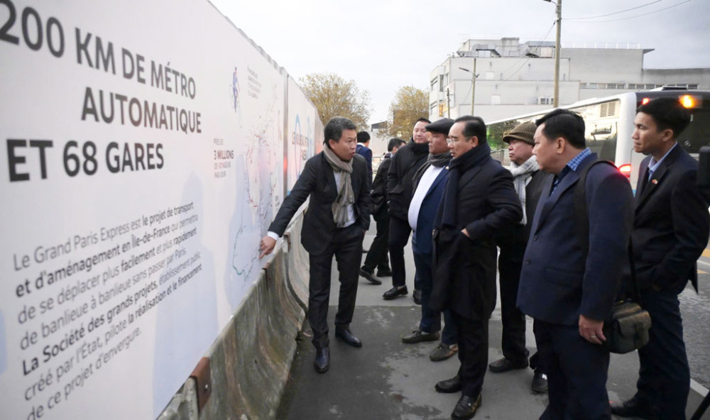 Long An làm việc với Tập đoàn Sotelanche Freysinet – Tập đoàn xây dựng hàng đầu tại Pháp