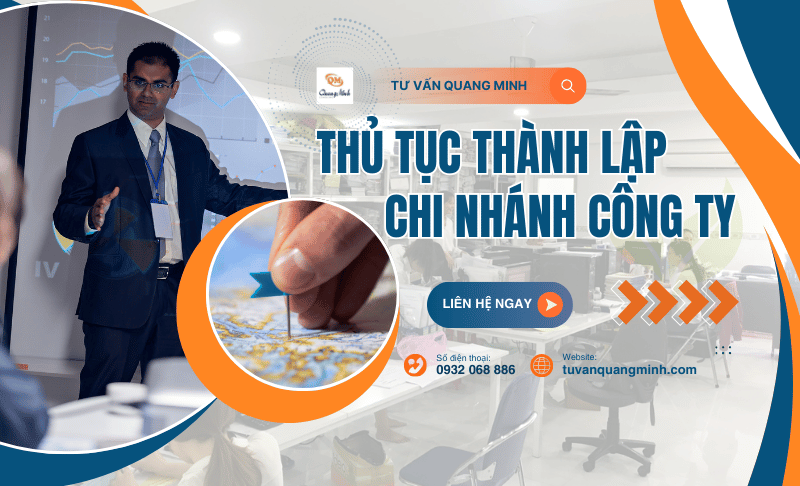 Một doanh nghiệp được thành lập bao nhiêu chi nhánh ở trong nước?