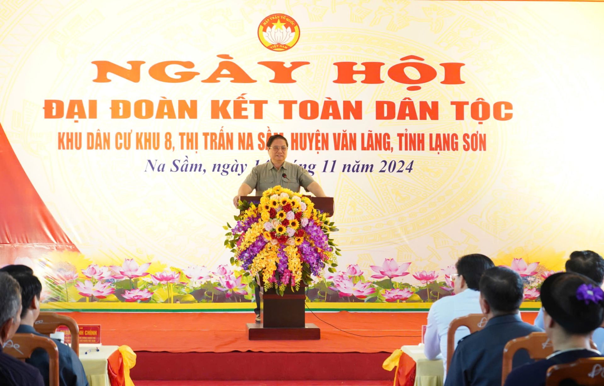 Thủ tướng Chính phủ Phạm Minh Chính phát biểu tại Ngày hội Đại đoàn kết toàn dân tộc