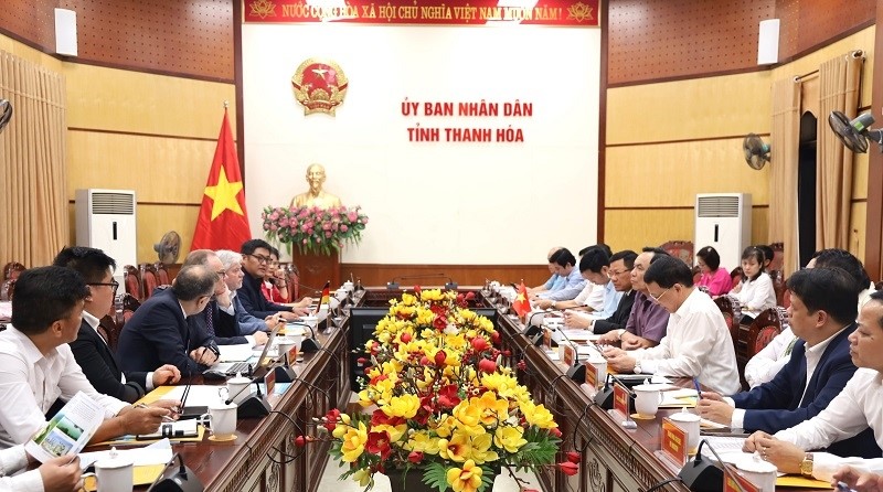 Toàn cảnh buổi làm việc