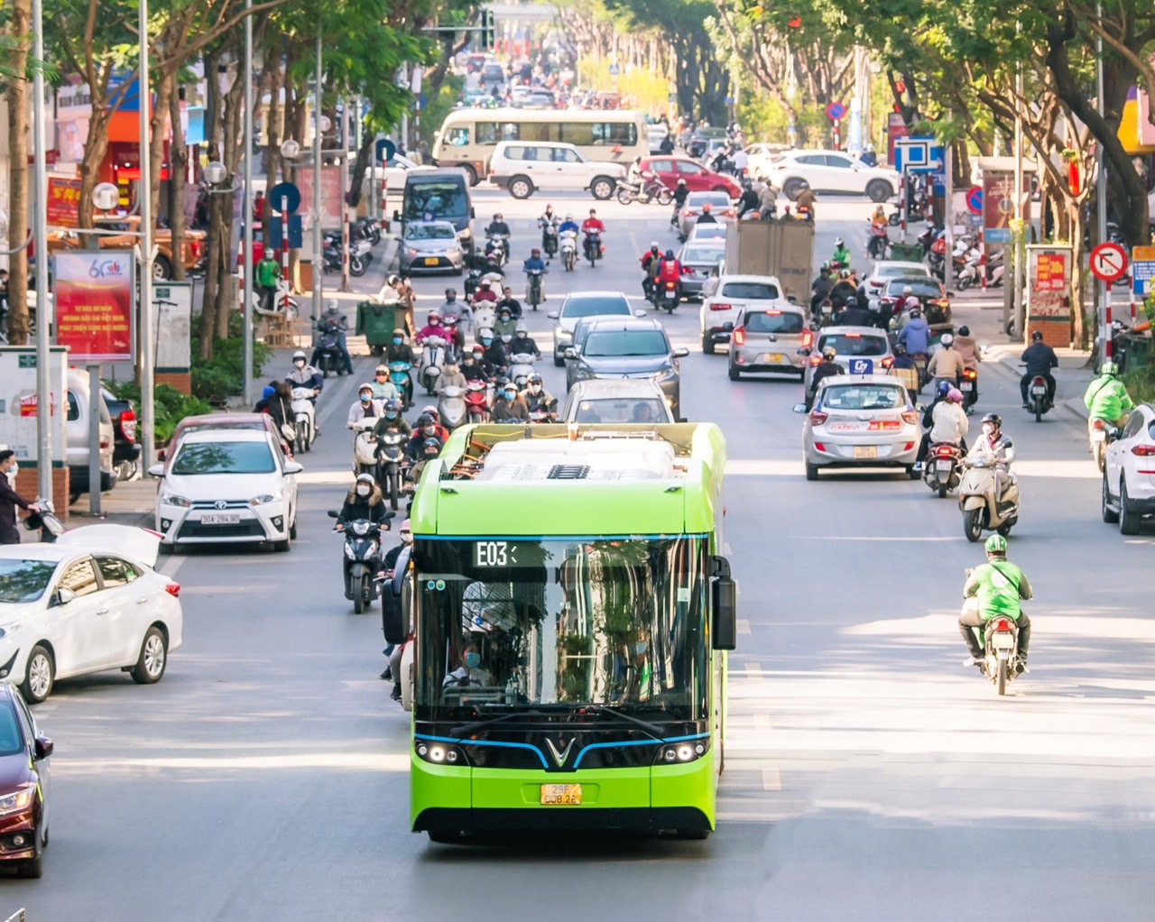 Hà Nội chi hơn 48 nghìn tỷ đồng để chuyển đổi 50% xe buýt sang xe buýt điện