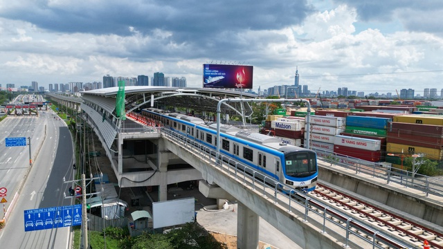 Tuyến Metro số 1 dự kiến chạy chính thức vào 22/12