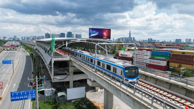 Tuyến Metro số 1 vận hành chính thức từ ngày 22/12