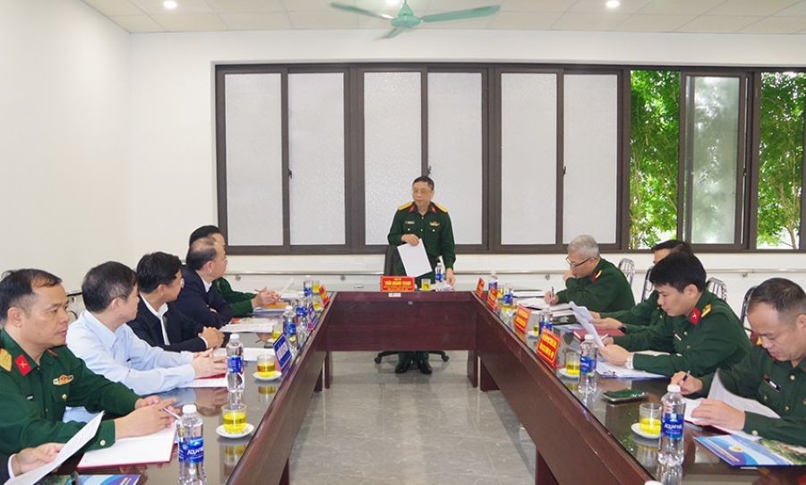 Đoàn công tác Bộ Quốc phòng khảo sát đầu tư nâng cao chất lượng chăm sóc người có công tại Hà Tĩnh