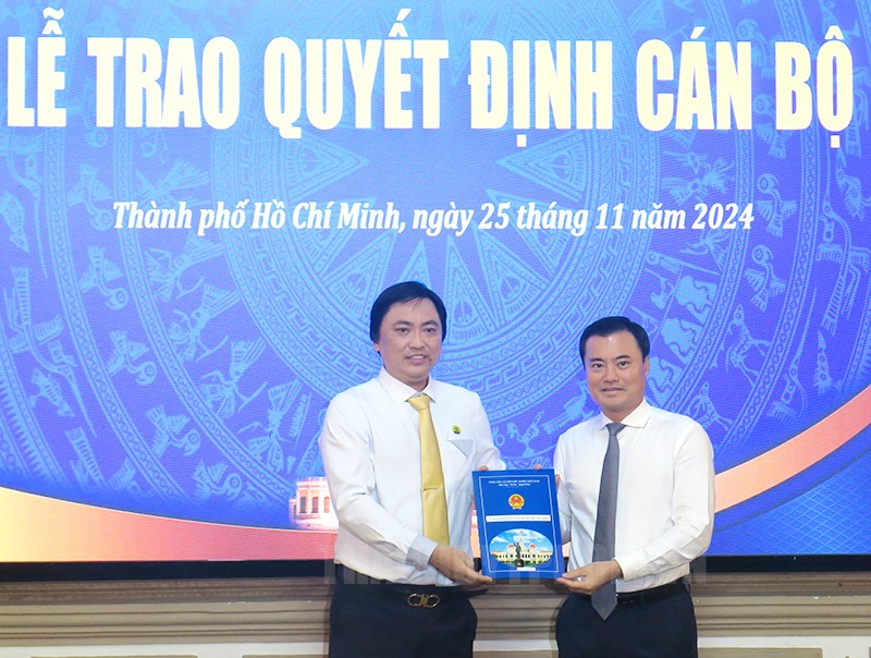 Ông Lê Công Phương làm Giám đốc Công ty TNHH Một thành viên Môi trường đô thị TP. Hồ Chí Minh