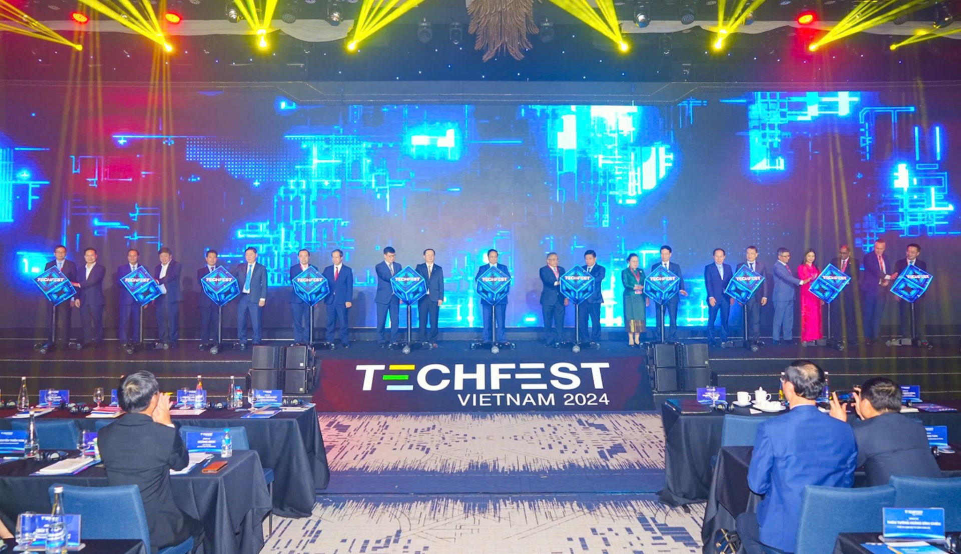 Khai mạc Ngày hội khởi nghiệp đổi mới sáng tạo (TECHFEST) 2024