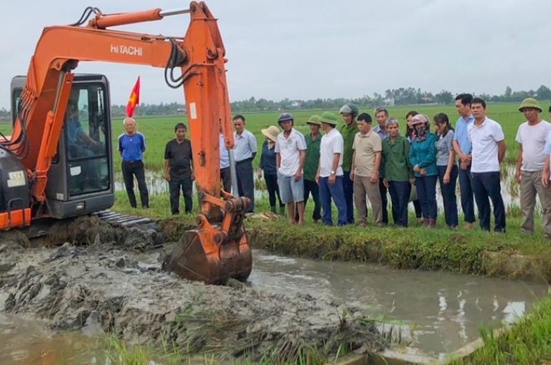 Nhiều địa phương ở Hà Tĩnh đang tập trung ra quân làm thủy lợi phục vụ sản xuất vụ xuân 2025.