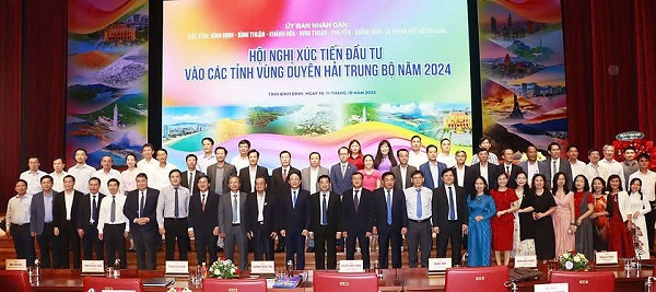 Hội nghị xúc tiến đầu tư vào các tỉnh vùng duyên hải Trung Bộ năm 2024