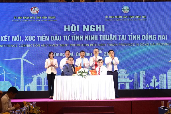 Ký kết hợp tác giữa doanh nghiệp Ninh Thuận và Đồng Nai