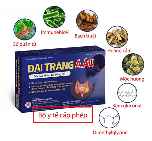 Có Đại tràng Á Âu - Tiêu hóa khỏe, đại tràng êm