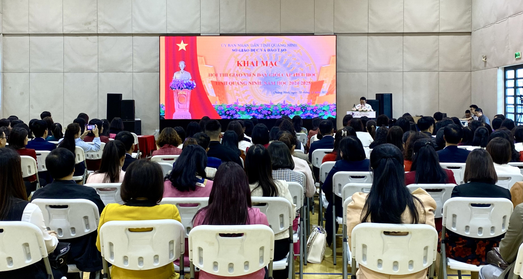 Khai mạc hội thi Giáo viên dạy giỏi cấp tiểu học tỉnh Quảng Ninh, năm học 2024-2025