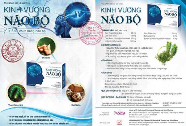 Kinh Vương Não Bộ - Hỗ trợ chức năng não bộ hiệu quả, an toàn