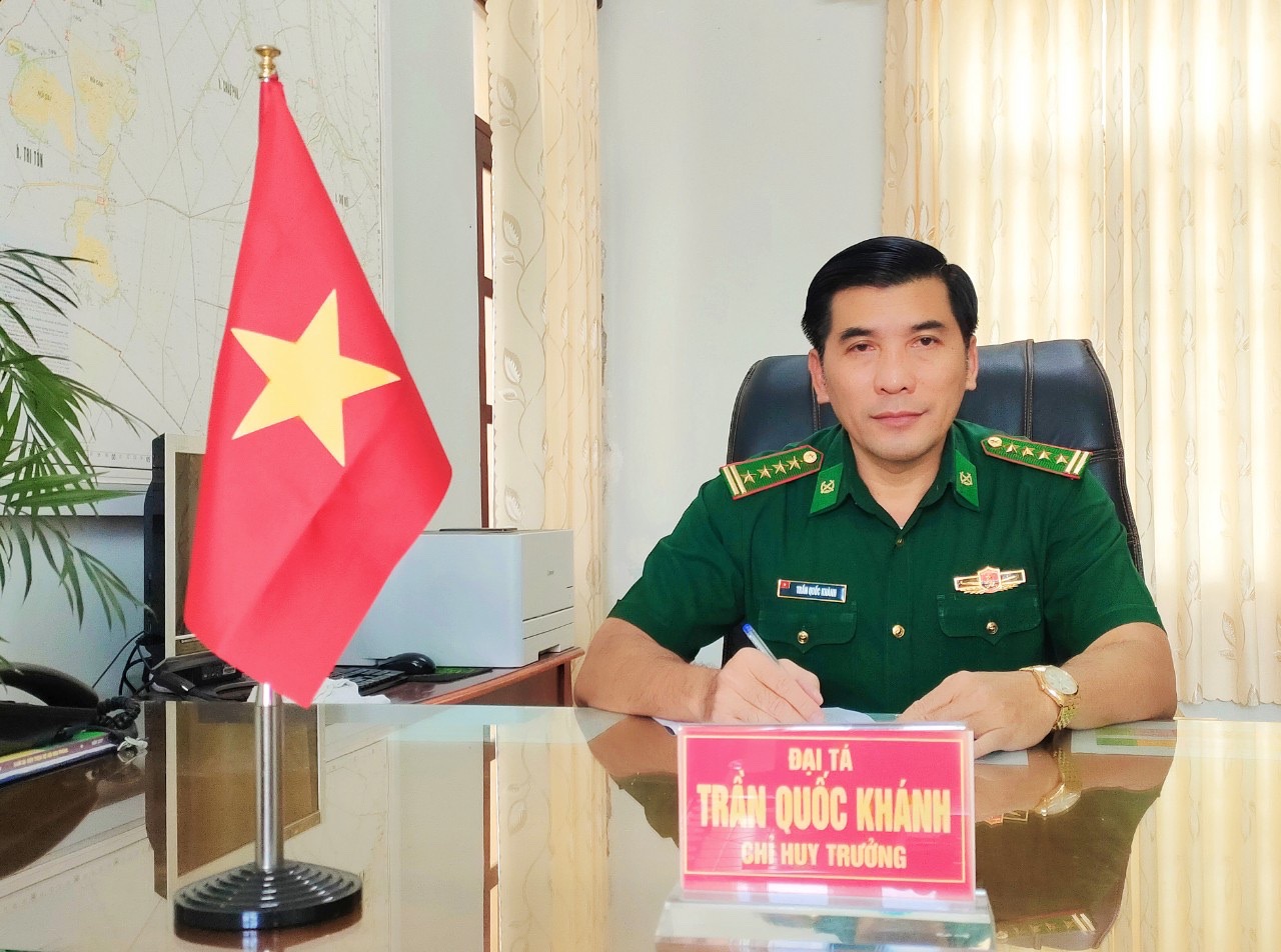 Đại tá Trần Quốc Khánh - Chỉ huy trưởng Bộ đội Biên phòng tỉnh An Giang