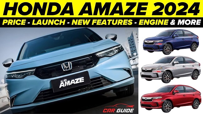 Mẫu xe Honda Amaze 2024