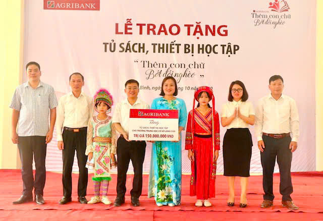 Chương trình “Thêm con chữ, bớt đói nghèo” góp phần thực hiện ước mơ của nhiều trẻ em trên khắp mọi miền Tổ quốc