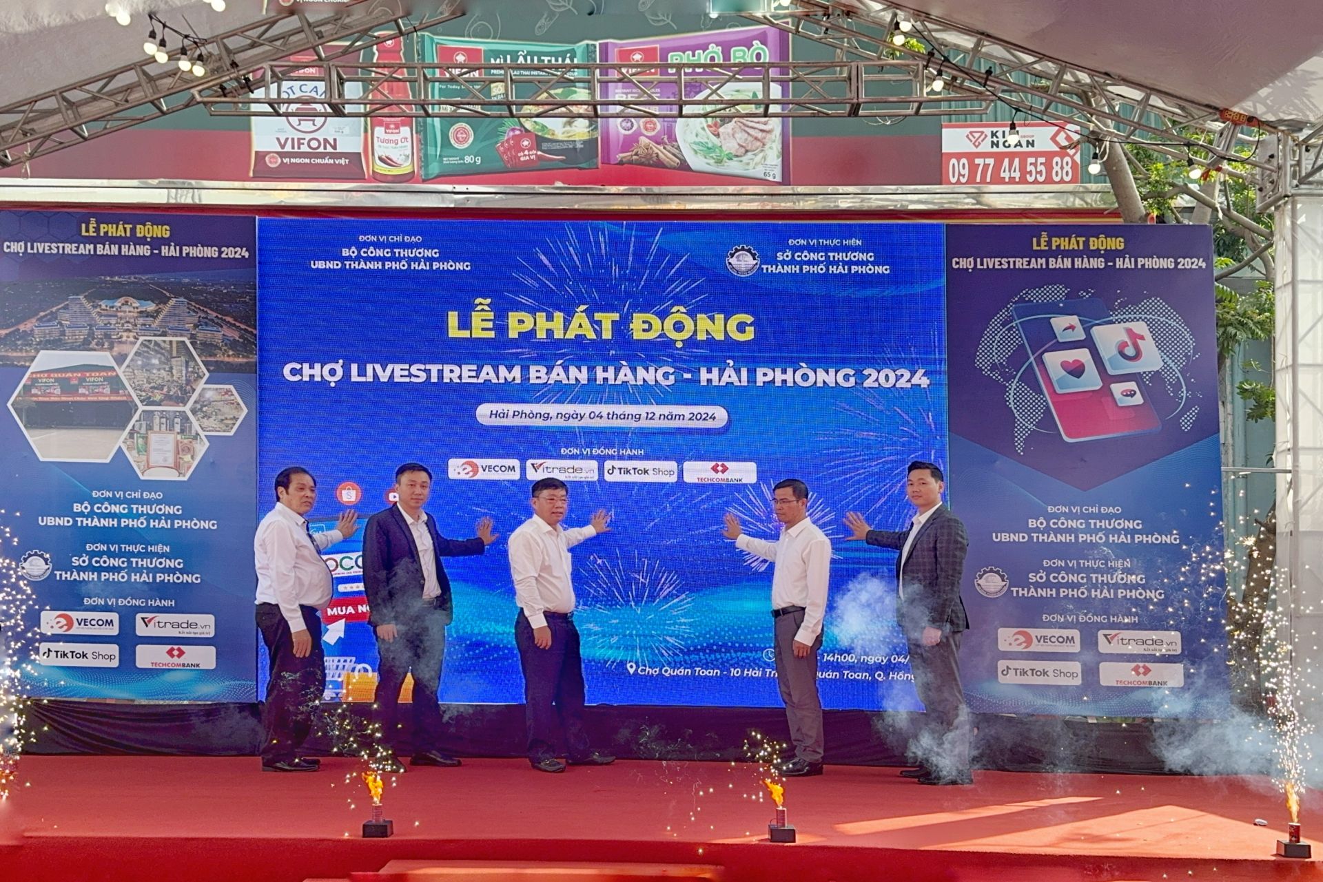 Phát động Chợ livestream bán hàng – Hải Phòng 2024 .