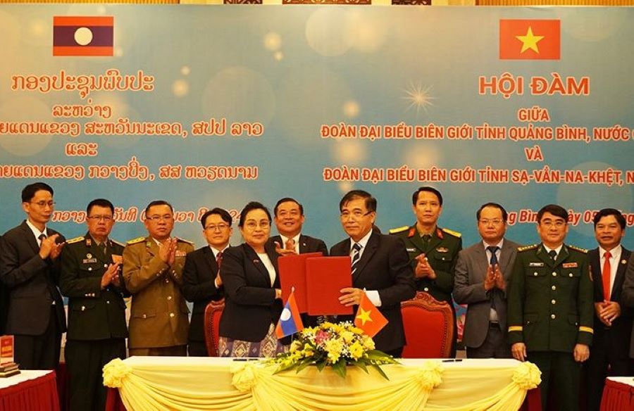 Quảng Bình - Savannakhet (Lào) tăng cường hợp tác bảo vệ biên giới