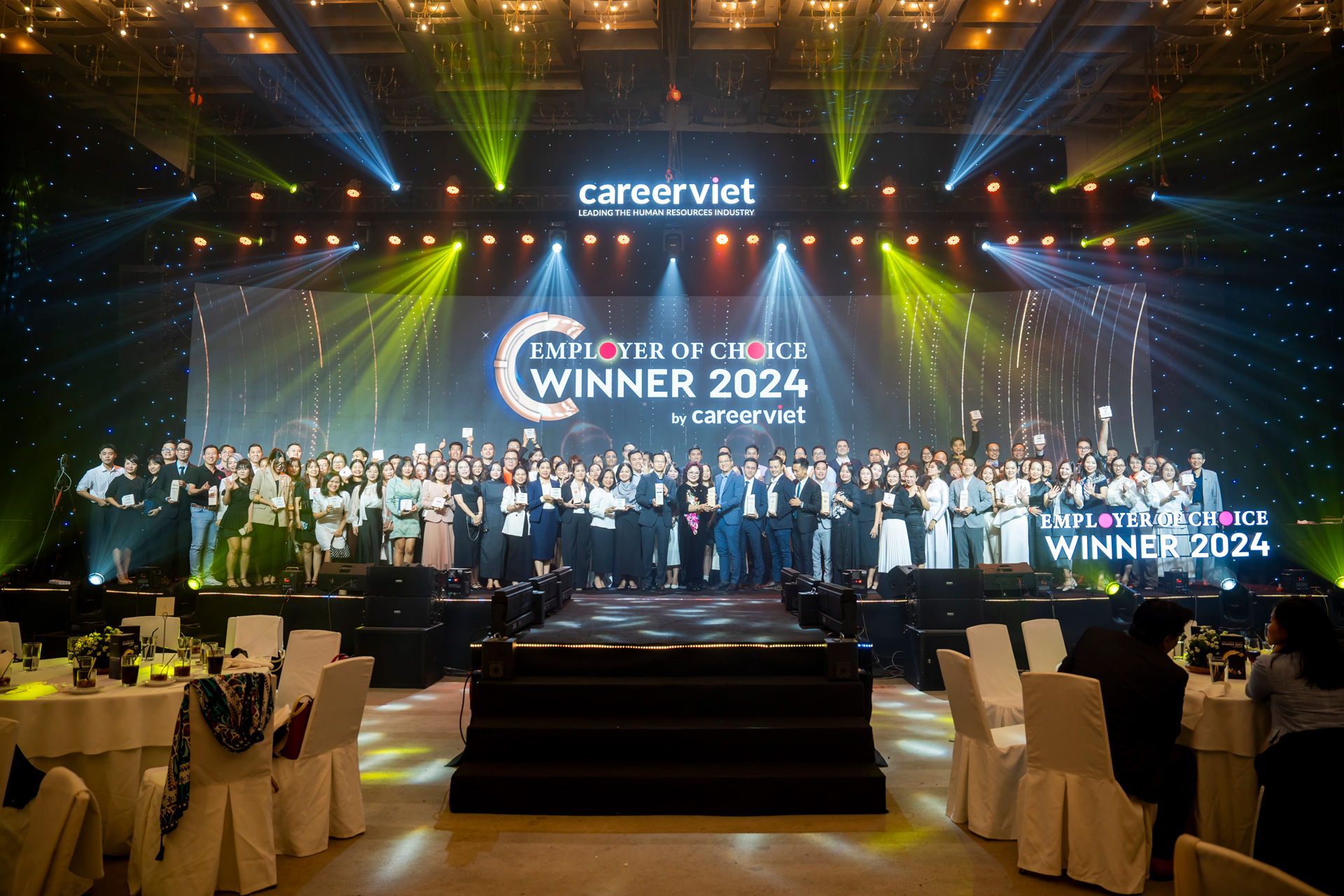 Các doanh nghiệp chụp hình lưu niệm tại Lễ trao giải “Employer Of Choice 2024” Các doanh nghiệp chụp hình lưu niệm tại Lễ trao giải “Employer Of Choice 2024”