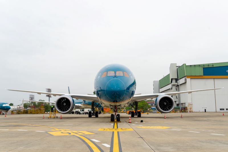 Boeing 787-10 mới nhận sẽ được Vietnam Airlines khai thác chủ yếu trên các chặng nội địa và Đông Bắc Á.